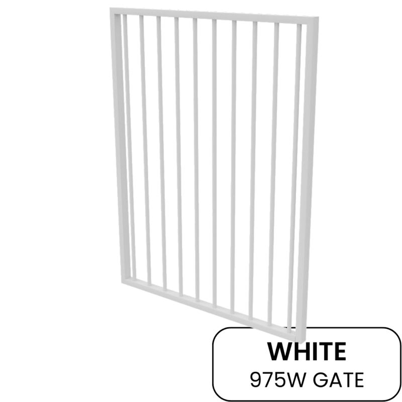 PoolSafe Gate - 975W x 1200H - Aluminium - W