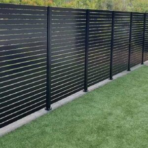 Custom Horizontal Slat Gate - Samantha